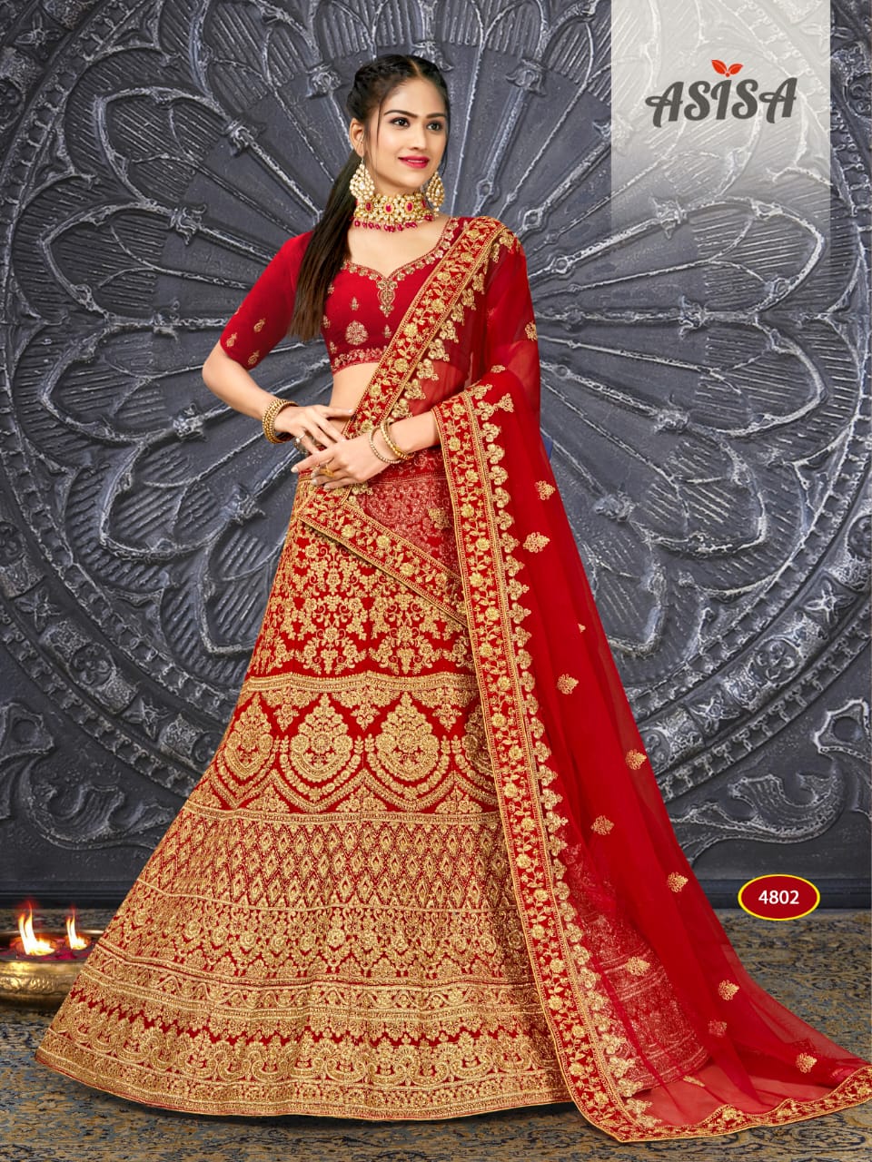 dulhan lehenga blouse designs