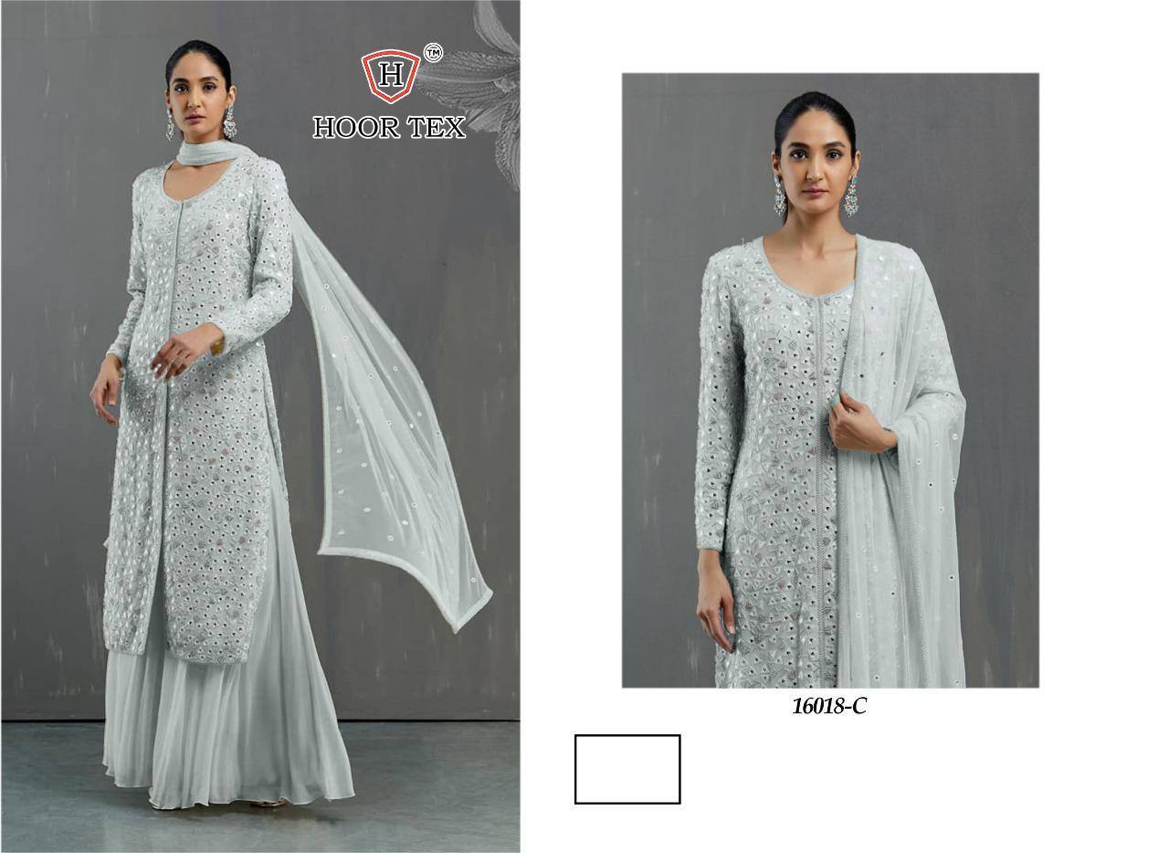 Hoor-Tex-16018-C-Plazzo-Salwar-kameez-Georgette-Fabric-Embroidered-Dress-Material-Wholesale-Supplier