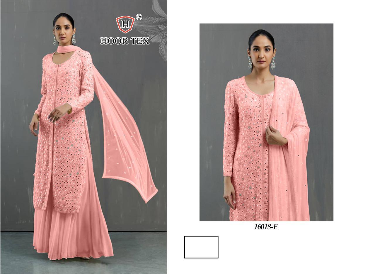 Hoor-Tex-16018-E-Plazzo-Salwar-kameez-Georgette-Fabric-Embroidered-Dress-Material-Wholesale-Supplier
